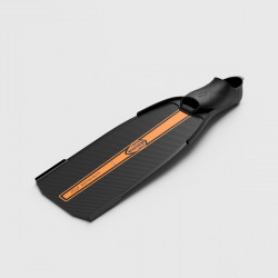 Freediving bifins 640 mm length C8 carbon