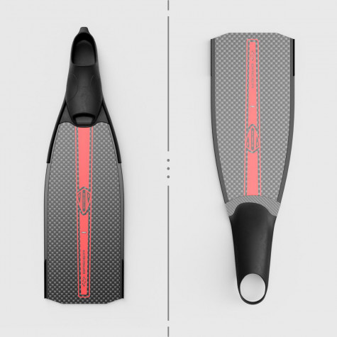 copy of Spearfishing bifins 640 mm length C5 carbon